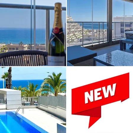 De Lujo, Vista Al Mar, Apartment